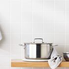 3-ply Stainless Steel Deep Casserole image number 6